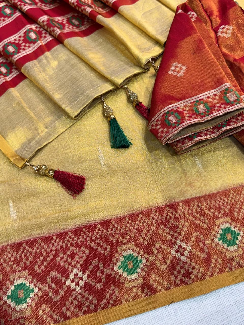 Cotton Silk - 	Golden Yellow